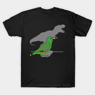 Funny T-rex Male Eclectus T-Shirt